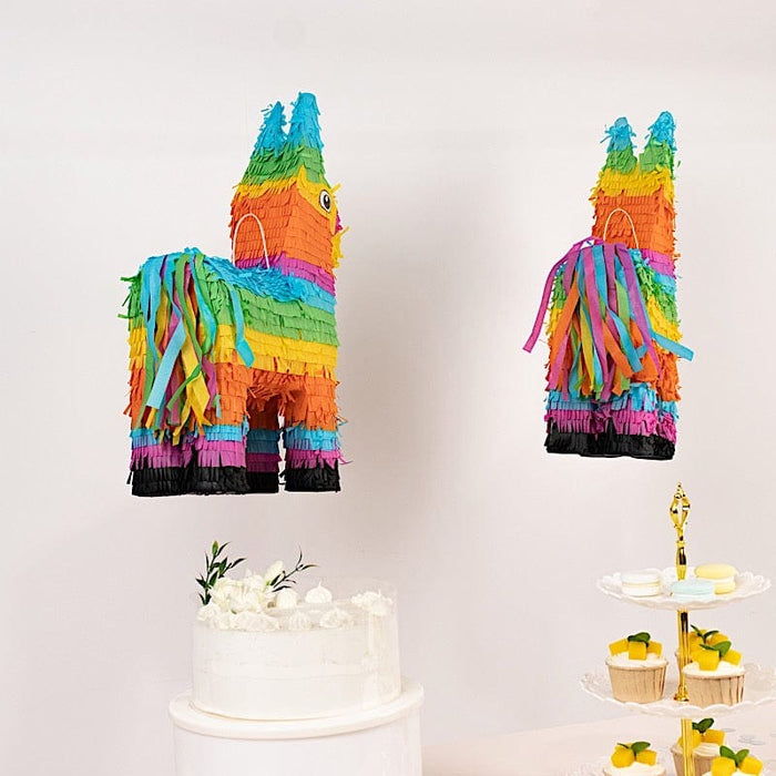 16" x 22" Colorful Paper Donkey Pinatas for Fiesta Party Decorations - Assorted DECO_PIATA01_22_ASST
