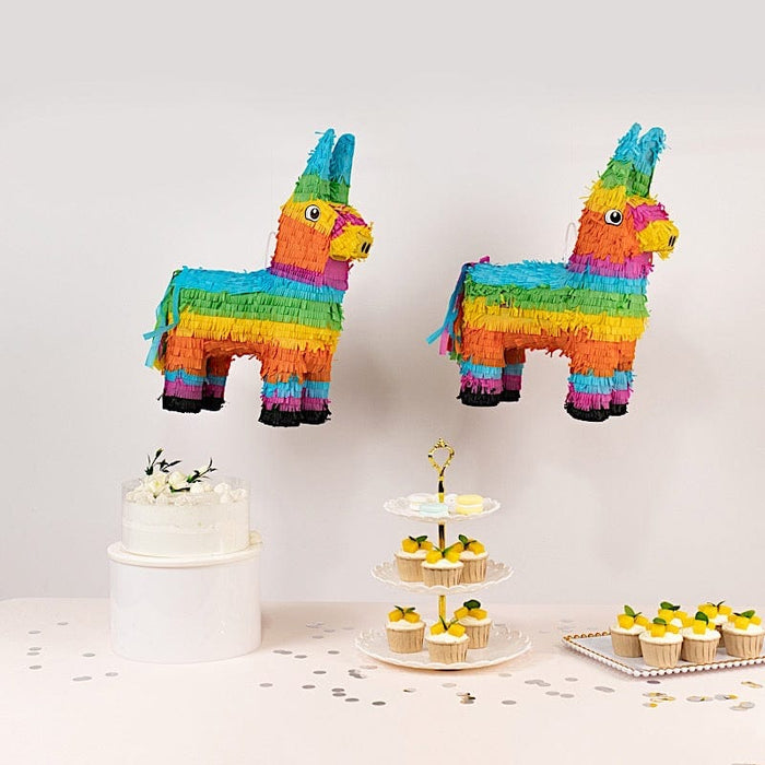 16" x 22" Colorful Paper Donkey Pinatas for Fiesta Party Decorations - Assorted DECO_PIATA01_22_ASST