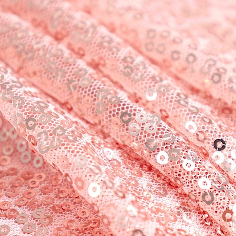 17 ft Sequin Pleated Satin Table Skirt with Closure Strip