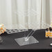 18" Acrylic 3 Tier Ice Cream Cone Holder Mini Dessert Display Stand - Clear DSP_TR0007_72_CLR