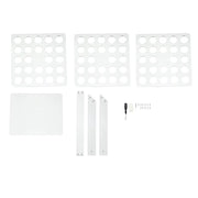 18" Acrylic 3 Tier Ice Cream Cone Holder Mini Dessert Display Stand - Clear DSP_TR0007_72_CLR