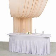 18 ft 4-Way Stretch Spandex Divider Backdrop Curtain