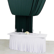 18 ft 4-Way Stretch Spandex Divider Backdrop Curtain
