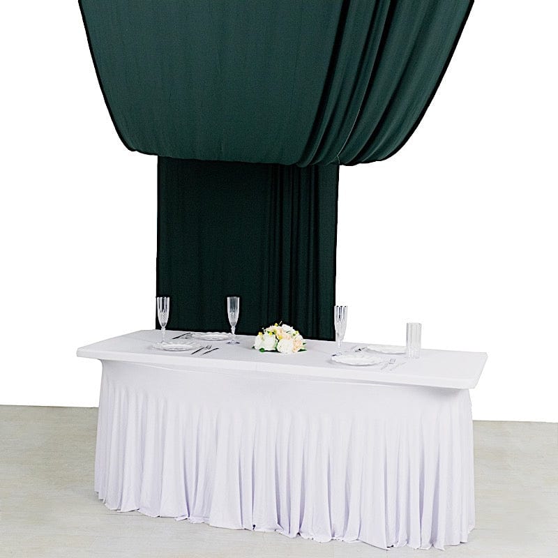 18 ft 4-Way Stretch Spandex Divider Backdrop Curtain