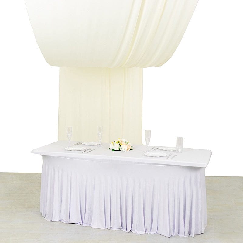 18 ft 4-Way Stretch Spandex Divider Backdrop Curtain