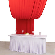 18 ft 4-Way Stretch Spandex Divider Backdrop Curtain