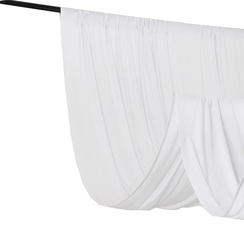 18 ft 4-Way Stretch Spandex Divider Backdrop Curtain