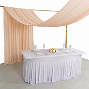 18 ft 4-Way Stretch Spandex Divider Backdrop Curtain CUR_PANSPX_5X18_046
