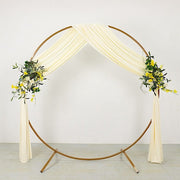 18 ft 4-Way Stretch Spandex Divider Backdrop Curtain CUR_PANSPX_5X18_IVR