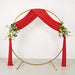 18 ft 4-Way Stretch Spandex Divider Backdrop Curtain CUR_PANSPX_5X18_RED