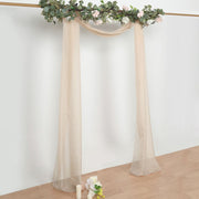 18 ft Sheer Organza Backdrop Curtain Window Drape Panel