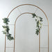 2 Artificial 20", 30" Silk Rose Floral Swag Wedding Arch with Eucalyptus Leaves - White ARTI_ARCH01_SET2_WHT