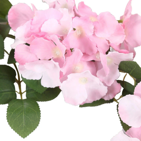 2 Artificial 5.5 ft Silk Hydrangea Flower Garlands