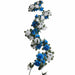 2 Artificial Silk Mini Rose Vines Hanging Flower Garland ARTI_GLND_RS002_WHTROY