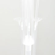 2 Balloon Column Stands - Clear