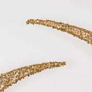 2 Big Payette Sequin Half Crescent Moon Backdrop Stand Cover