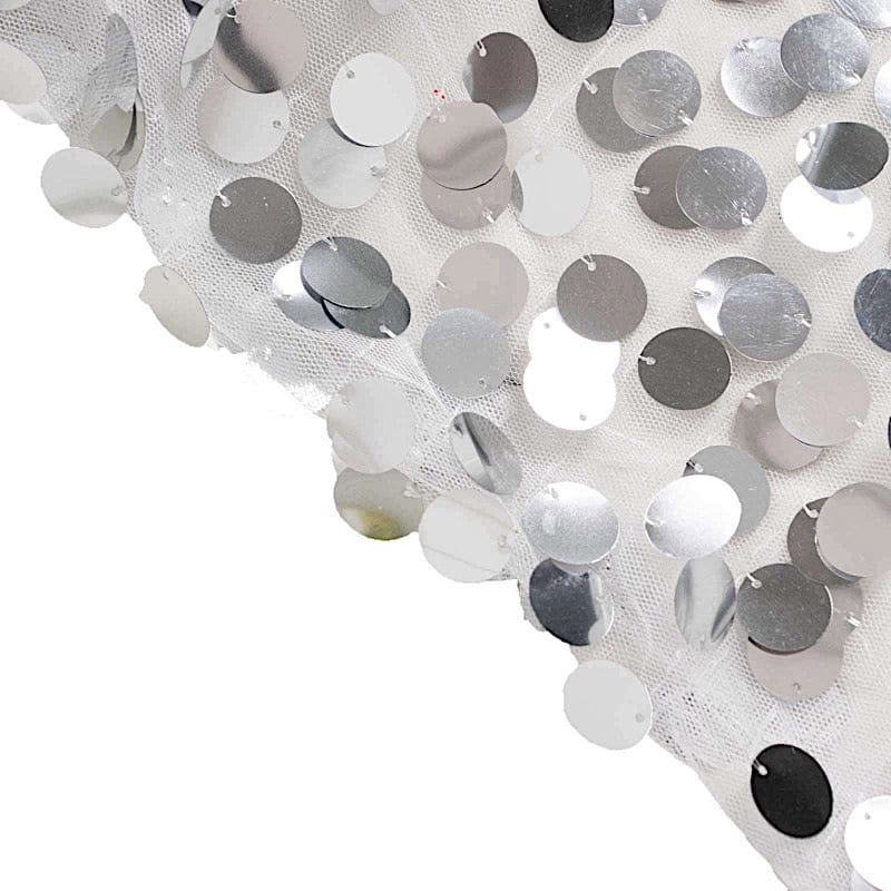 2 Big Sequin Wedding Arch Backdrop Stand Covers