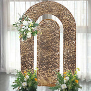 2 Big Sequin Wedding Arch Backdrop Stand Covers