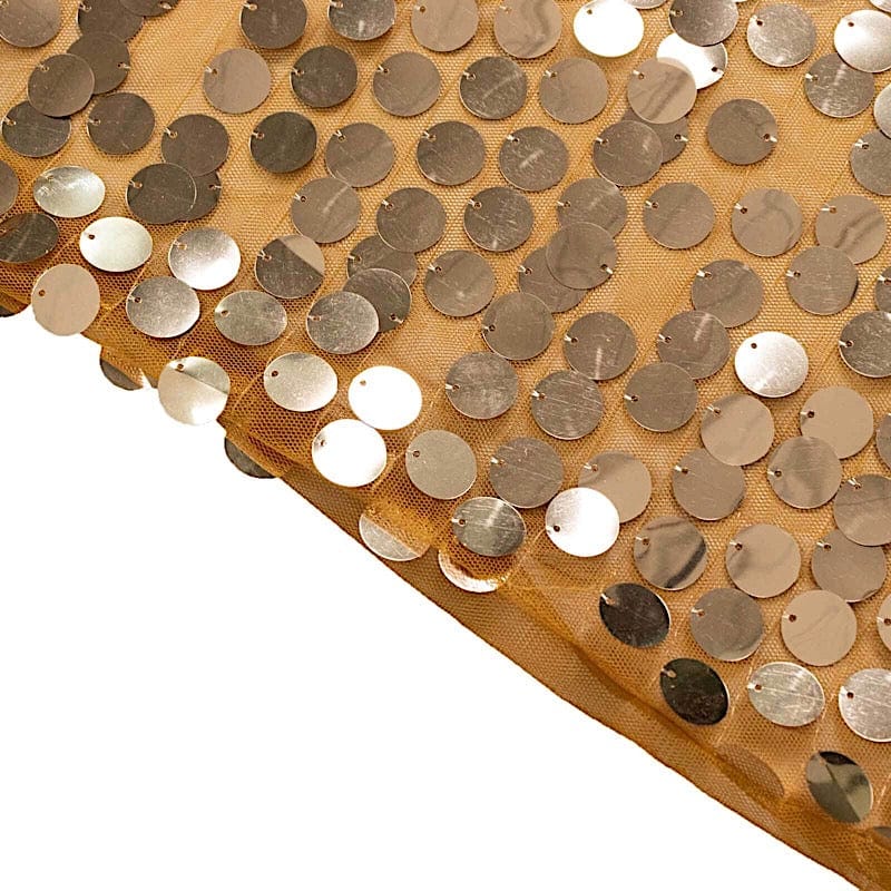 2 Big Sequin Wedding Arch Backdrop Stand Covers