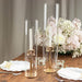 2 Cylinder Glass Hurricane Candle Holder Shades - Clear