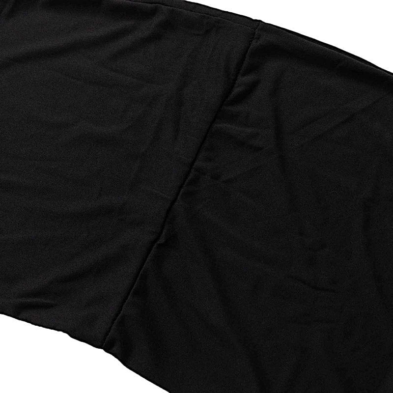 2 Fitted Spandex Half Crescent Moon Wedding Arch Backdrop Stand Covers