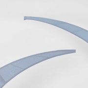 2 Fitted Spandex Half Crescent Moon Wedding Arch Backdrop Stand Covers