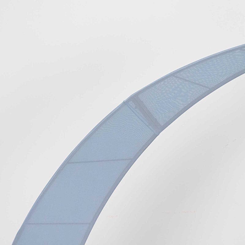 2 Fitted Spandex Half Crescent Moon Wedding Arch Backdrop Stand Covers