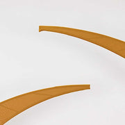 2 Fitted Spandex Half Crescent Moon Wedding Arch Backdrop Stand Covers