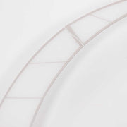 2 Fitted Spandex Half Crescent Moon Wedding Arch Backdrop Stand Covers