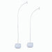 2 Free Bending Balloon Arch Stand Kit - White BLOON_STAND10_KIT8