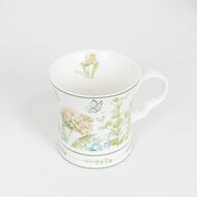 2 Greenery Porcelain Coffee Cups with Gift Box and Ribbon Handle - Sage Green FAV_TEA02_CUP01_GRN