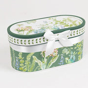 2 Greenery Porcelain Coffee Cups with Gift Box and Ribbon Handle - Sage Green FAV_TEA02_CUP01_GRN