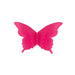2 Metallic 9 ft 3D Paper Butterfly String Hanging Garlands PAP_GRLD_011_PINK