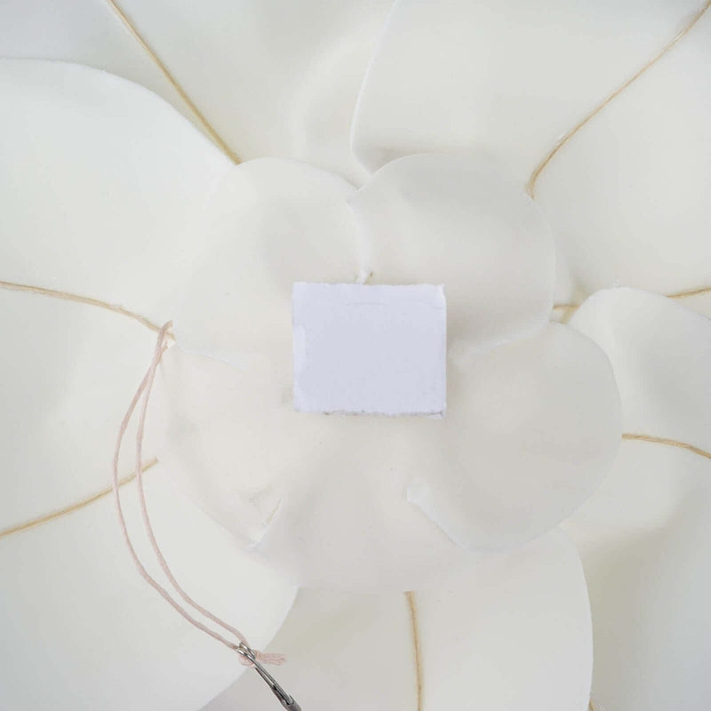 2 pcs 20" wide Artificial Large Roses Flowers for Wall Backdrop