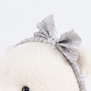 2 pcs 24" Plush Teddy Bear Figurines Boy & Girl with Knit Jackets