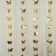 2 pcs 9 ft 3D Paper Butterfly String Banners Hanging Garlands