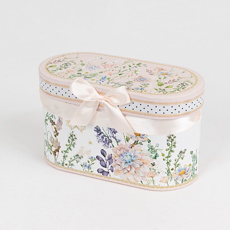 2 Porcelain Coffee Cups with Gift Box and Ribbon Handle