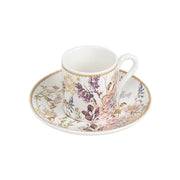 2 Porcelain Espresso Cups and Saucers with Gift Box FAV_TEA01_CUP02_046