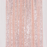 2 Sequin Photo Backdrop Curtains with Rod Pockets