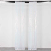 2 Sequin Photo Backdrop Curtains with Rod Pockets
