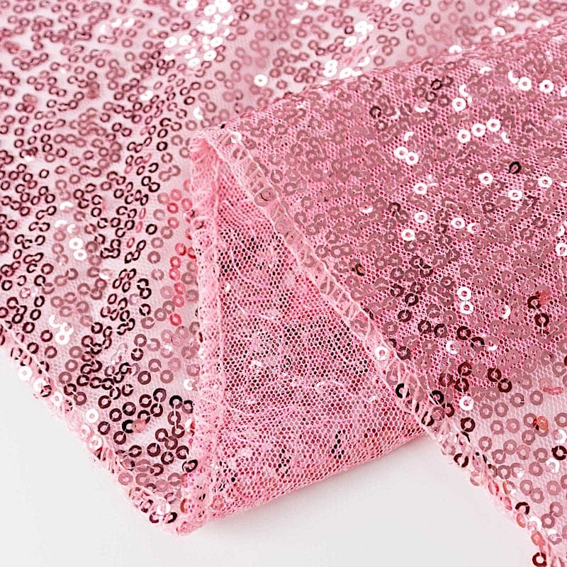 2 Sequin Photo Backdrop Curtains with Rod Pockets