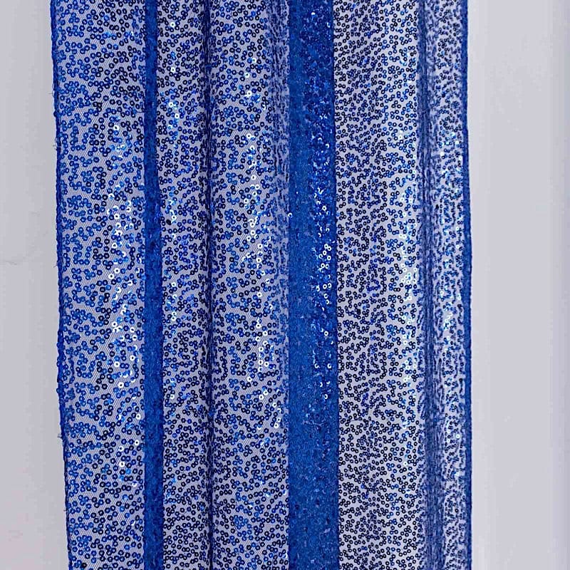 2 Sequin Photo Backdrop Curtains with Rod Pockets