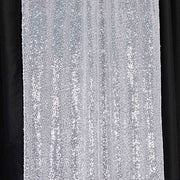 2 Sequin Photo Backdrop Curtains with Rod Pockets