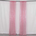 2 Sequin Photo Backdrop Curtains with Rod Pockets BKDP_02_2X8_PINK