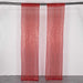 2 Sequin Photo Backdrop Curtains with Rod Pockets BKDP_02_2X8_RED