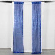 2 Sequin Photo Backdrop Curtains with Rod Pockets BKDP_02_2X8_ROY