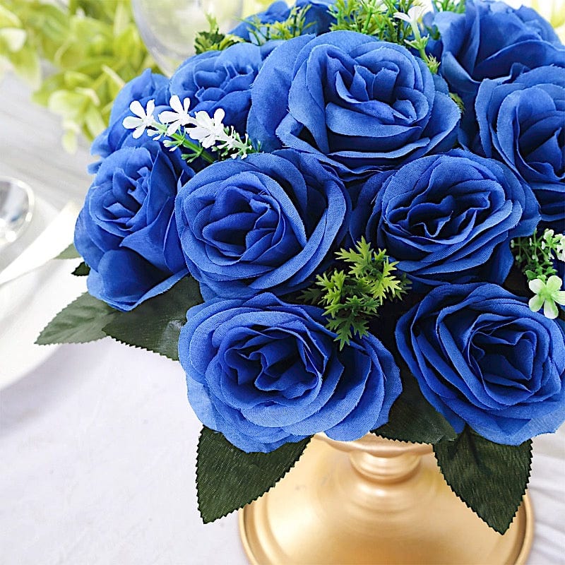 2  Silk 10" Artificial Flower Ball Bouquets for Centerpieces