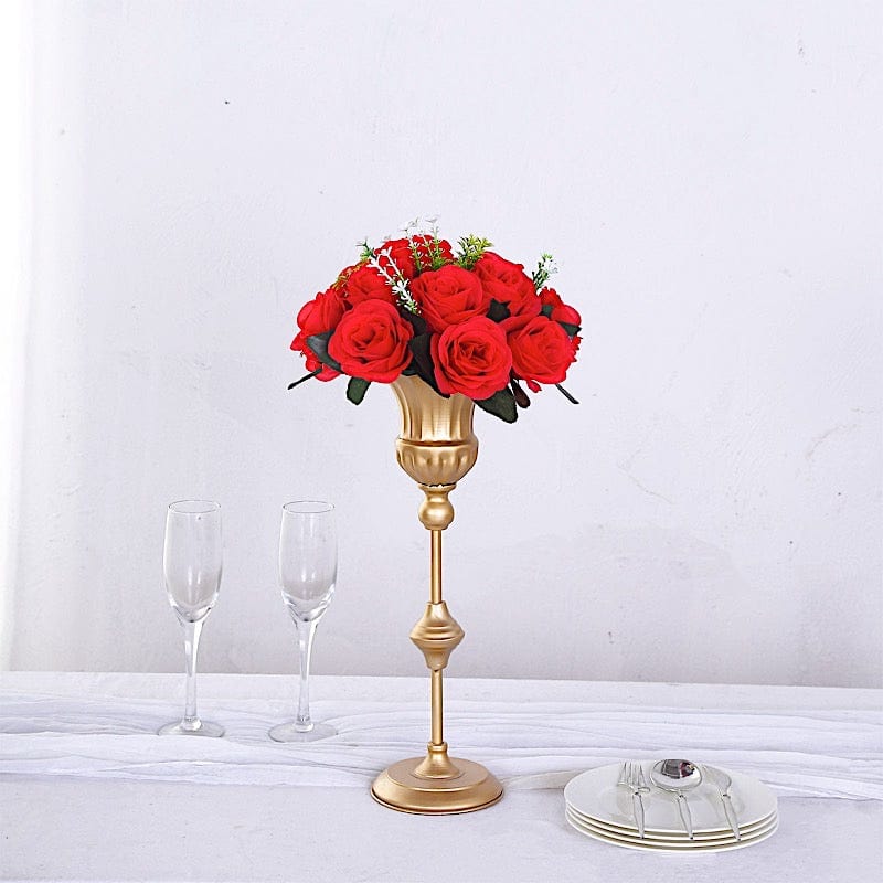 2  Silk 10" Artificial Flower Ball Bouquets for Centerpieces