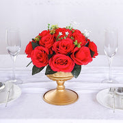 2  Silk 10" Artificial Flower Ball Bouquets for Centerpieces