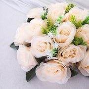 2  Silk 10" Artificial Flower Ball Bouquets for Centerpieces